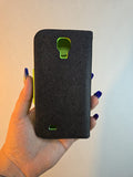 Magnetic Leather Wallet Case Samsung S4 | NEW