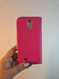 Magnetic Leather Wallet Case Samsung S4 | NEW