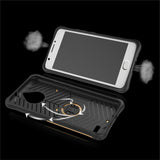 Original PU + TPU Back Armor Cover for Moto G5, G5S, G4 C Plus, and more
