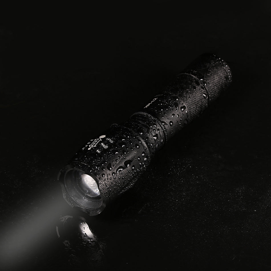 cree xml-t6 800lm led flashlight with rechargeable batteries 2-pack USB Flashlight 8000 Lumens Lanterna X900 LED CREE XML-L2/T6 Tactical T – Buydo.Us