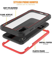 OFERTA!!! Hard Plastic Durable Silicone Defender iPhone XS Max