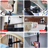 UNIVERSAL CUP CELLPHONE HOLDER |  360°+120° ROTATING | COMPATIBLE WITH ANY CELL PHONE