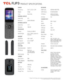 TCL FLIP 3 4GLTE | UNLOCK | NEW