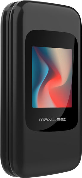 Maxwest Vice 4G Flip Phone Unlock | Black | Blue  | White | Red