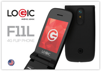 LOGIC F11 Flip Phone 4G LTE VOLTE | UNLOCK | FM RADIO