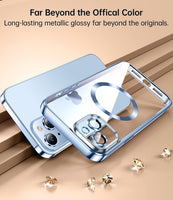 Clear Case Slim Plating MagSafe Cover for Iphone 14 |PLUS |PRO |PRO MAX