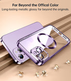 Clear Case Slim Plating MagSafe Cover for Iphone 14 |PLUS |PRO |PRO MAX