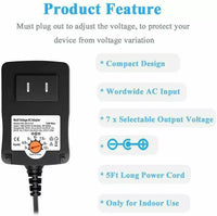 UNIVERSAL CHARGER 12W POWER SUPPLY ADAPTER