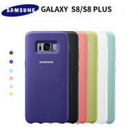 Original Samsung Silicone Cover Case for Samsung Galaxy S8 S8 PLUS - 6 colors Anti-Wear Protection