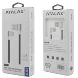 ATALAX  2.4 HIGH SPEED CHARGER USB - TYPE C CABLE | 6FT |