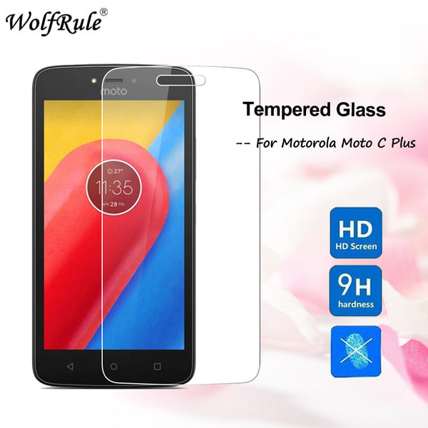 2pcs Tempered Glass Screen Protector for Motorola C Plus