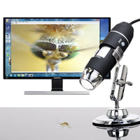 3 IN 1 Mini Digital Microscope | 1000x Zoom | Extension of 8 LED | USB with power supply