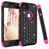 3 in 1 Silicone Shockproof Armor Phone case | Compatible with Apple and Samsung Devices