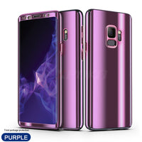 360 Degree Glossy Plating Mirror Case for Samsung Galaxy S9 Plus, Galaxy S9, Galaxy S7 Edge, Galaxy S7, Galaxy Note 8