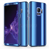 360 Degree Glossy Plating Mirror Case for Samsung Galaxy S9 Plus, Galaxy S9, Galaxy S7 Edge, Galaxy S7, Galaxy Note 8