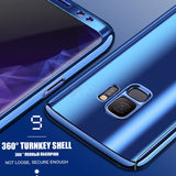 360 Degree Glossy Plating Mirror Case for Samsung Galaxy S9 Plus, Galaxy S9, Galaxy S7 Edge, Galaxy S7, Galaxy Note 8