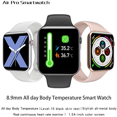 Lemonda Air Pro Smart Watch | Fitness Tracker | IP67 Waterproof | Heart Rate Body Temperature Monitor