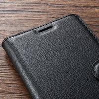 Flip PU Leather Wallet Case with Card Holster For ZTE Max XL N9560 Z986