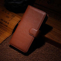 Flip PU Leather Wallet Case with Card Holster For ZTE Max XL N9560 Z986