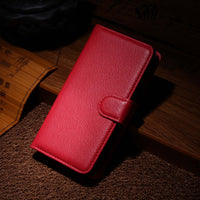 Flip PU Leather Wallet Case with Card Holster For ZTE Max XL N9560 Z986