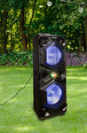 ATALAX ICON  Super Bass Wireless Party Speaker | 7,800 Watts | Wireless  Microphone and Remote Control include