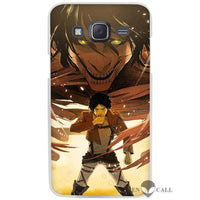 Anime Attack on Titan Case Compatible with Samsung Galaxy J1, J2, J3, J5, J7