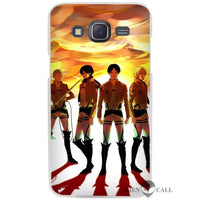 Anime Attack on Titan Case Compatible with Samsung Galaxy J1 J2 J3 J5 J7