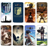 Anime Attack on Titan Case Compatible with Samsung Galaxy J1, J2, J3, J5, J7