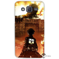 Anime Attack on Titan Case Compatible with Samsung Galaxy J1, J2, J3, J5, J7