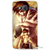 Anime Attack on Titan Case Compatible with Samsung Galaxy J1 J2 J3 J5 J7