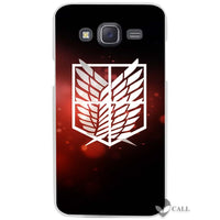 Anime Attack on Titan Case Compatible with Samsung Galaxy J1, J2, J3, J5, J7