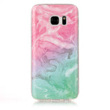 Marble Soft Tpu Skin Back Shell Case for Samsung Galaxy J3 Emerge, J5, J7, A3, A5 2017, Grand Prime, G530,and more