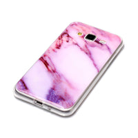 Marble Soft Tpu Skin Back Shell Case for Samsung Galaxy J3 Emerge, J5, J7, A3, A5 2017, Grand Prime, G530,and more