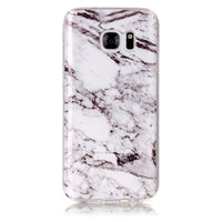 Marble Soft Tpu Skin Back Shell Case for Samsung Galaxy J3 Emerge, J5, J7, A3, A5 2017, Grand Prime, G530,and more