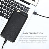 2500/3650mAh Quick Charging Power Bank Phone Case for iPhone 7, 6, 6s Plus, and more