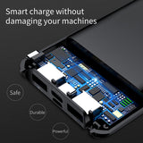 10000mAh Quick Charge 3.0 Power Bank Dual USB LCD | Compatible with Mobile Phones and Tablets