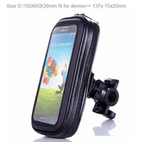 Bicycle Mobile Phone Holder | Waterproof Touch Screen Case Bag for ZTE Max XL/Blade X Max,Gionee M6s Plus,vivo X9s Plus, and more