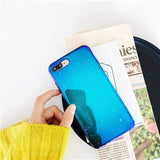 Thin Abstract Blu Ray Cases for iPhone 6, 6s, 7, 8 Plus, 7 Plus, and more