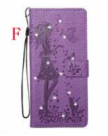 Fairy Jewelled Leather Strap Wallet Case | for ZTE Zmax Pro Z981 MAX XL N9560