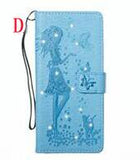 Fairy Jewelled Leather Strap Wallet Case | for ZTE Zmax Pro Z981 MAX XL N9560