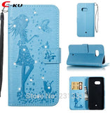 Leather Diamond Fairy Case with Card Holder | for ZTE Zmax Pro Z981 MAX XL N9560