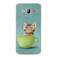 Soft Silicone TPU Case | Multiple Designs to Choose from | for Samsung J3, 6 2016, J320, and more