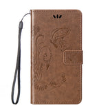 Leather Wallet Case with Design and Card Holder | for ZTE Max XL Z986 6.0"inch