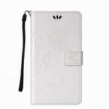 Leather Wallet Case with Design and Card Holder | for ZTE Max XL Z986 6.0"inch