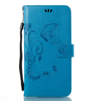 Leather Wallet Case with Design and Card Holder | for ZTE Max XL Z986 6.0"inch