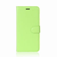 Leather Wallet Case with Card Slot | Comes in Multiple Colors | for ZTE nubia N2, ZTE MAX XL9560, and more