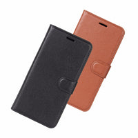 Leather Wallet Case with Card Slot | Comes in Multiple Colors | for ZTE nubia N2, ZTE MAX XL9560, and more