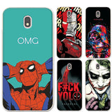 Soft Silicone TPU Cases | Different Designs to Choose from | for Samsung J3 2017