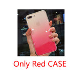 Ombre TPU Blu Ray Phone Case for iPhone 6, 6s, 7, X, and more