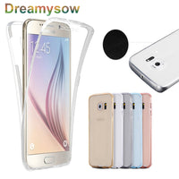 Clear Soft TPU Full Body Silicone Case for Samsung Galaxy J330, J530, J730, and more